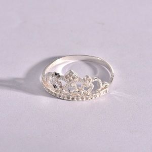 Crown Sterling Silver Ring